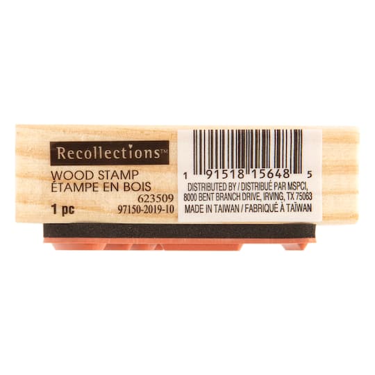6 Pack: This Book Belongs To Wood Stamp by Recollections®